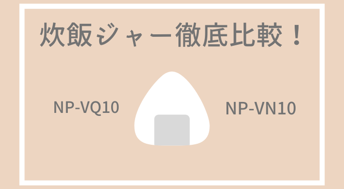 NP-VQ10とNP-VN10の違い
